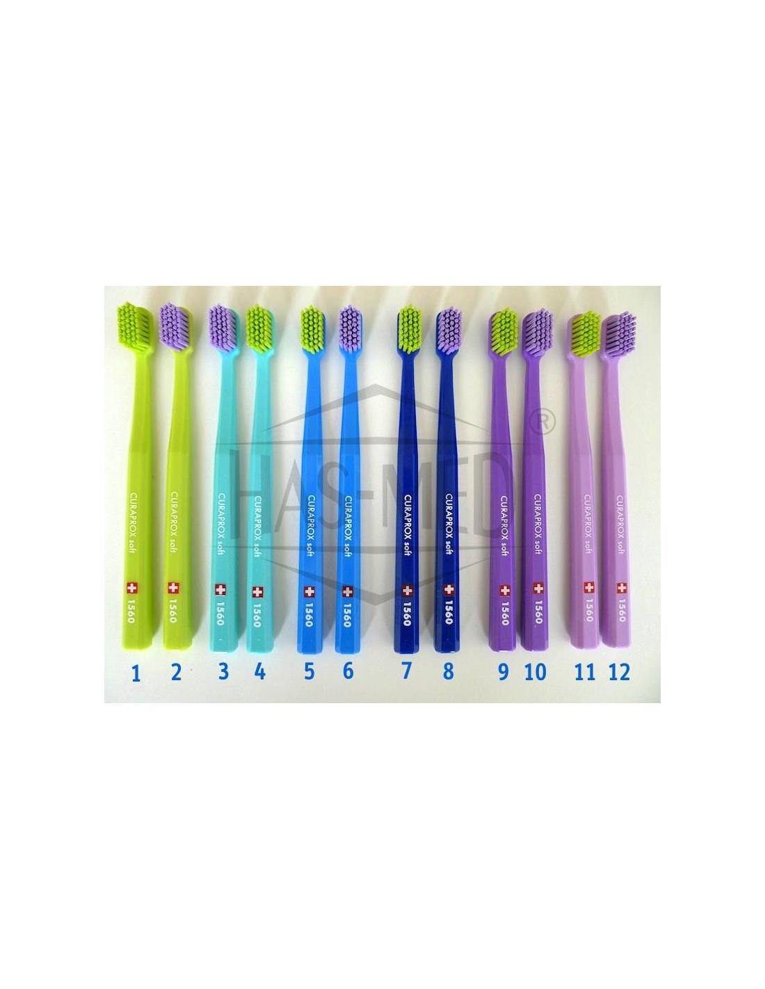 Szczoteczka do zębów 1560 Soft szwajcarskiej firmy CURAPROX