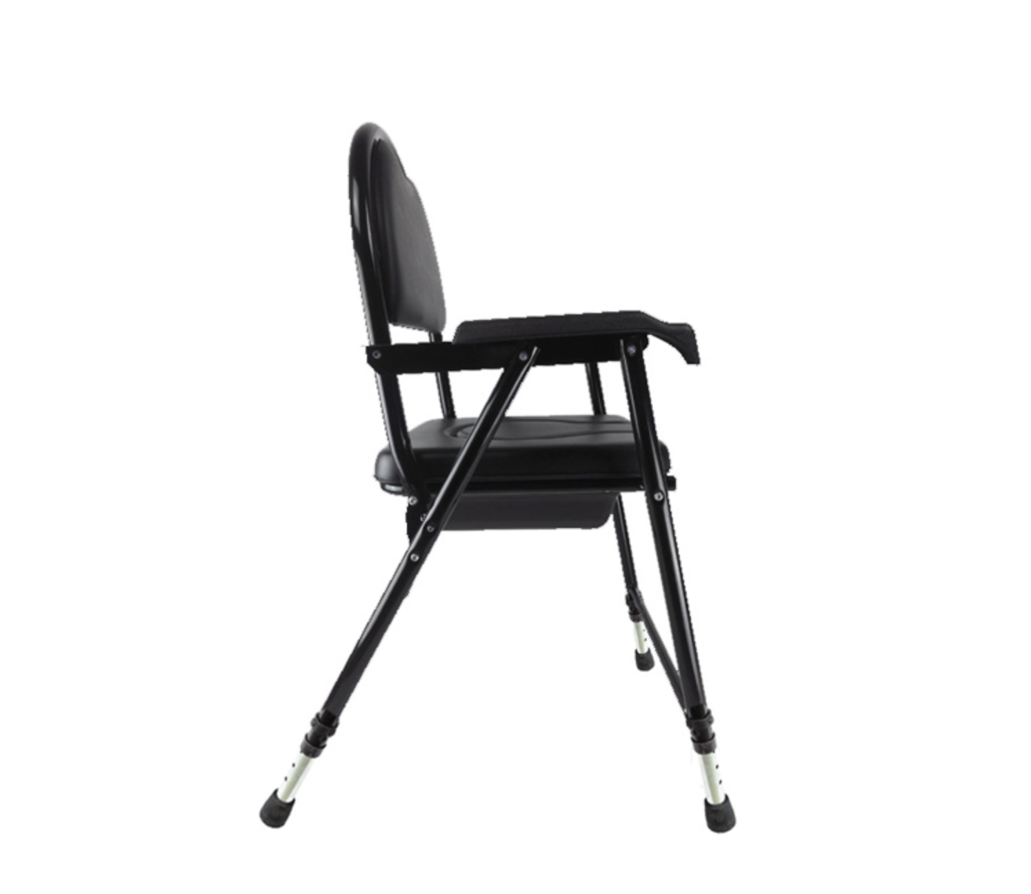 Krzesło toaletowe tapicerowane składane AR-102