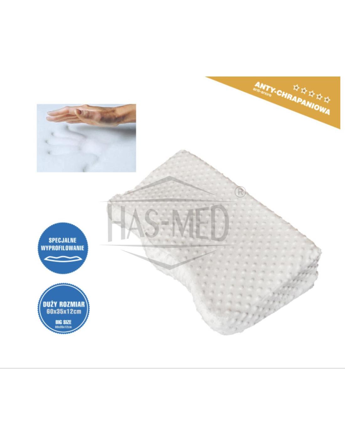 Poduszka ortopedyczna profilowana antychrapaniowa „Silent Dream”