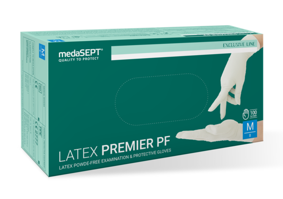 Rękawiczki lateksowe MedaSEPT 100szt.