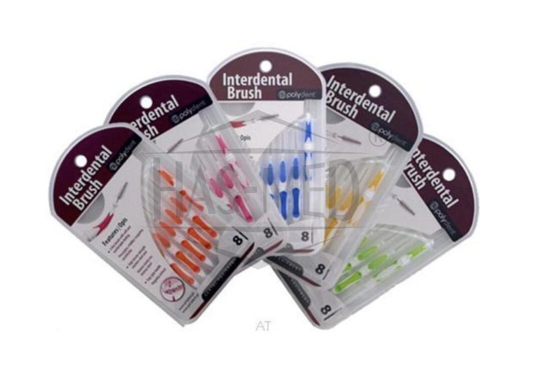 Szczoteczki do przestrzeni międzyzębowych Interdental Polydent