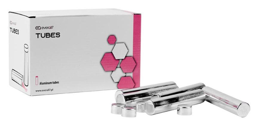 Tuby aluminiowe do wtryskarek 30szt.