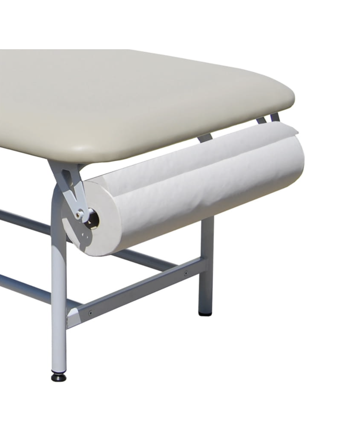 Kozetka metalowa 2-cz. stała wysokość, regulacja zagłówka LM-01