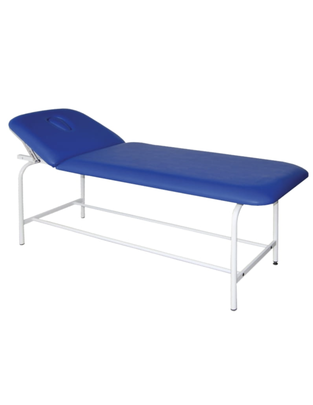 Kozetka metalowa 2-cz. stała wysokość, regulacja zagłówka LM-01